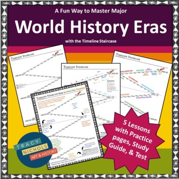 Preview of World History Timeline Templates over 5000 years