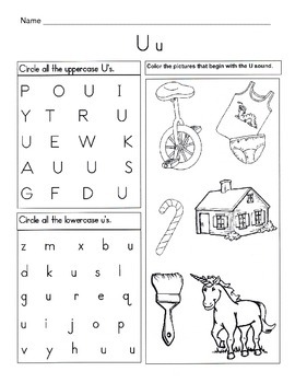 5 letter u worksheets alphabet phonics worksheets letter of the week