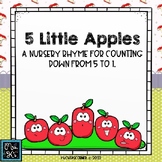 5 Little Apples: Nursery Rhyme Counting to 5 - Song & Chan