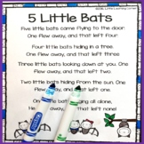 Five Little Bats poem | Counting Bats