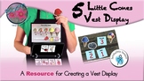 5 Little Cones Vest Display - SymbolStix