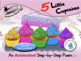 5 Little Cupcakes - Animated Step-by-Step Poem - SymbolStix