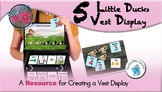 5 Little Ducks Vest Display - SymbolStix