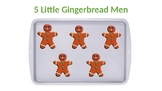 5 Little Gingerbread Men (Interactive Adapted Book)