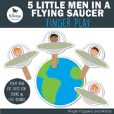 5 Little Men in a Flying Saucer Finger Play