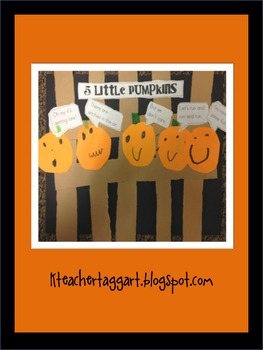 Preview of 5 Little Pumpkins Craft