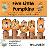 5 Little Pumpkins Song and Literacy Pack