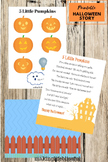 5 Little Pumpkins Story Set Printable