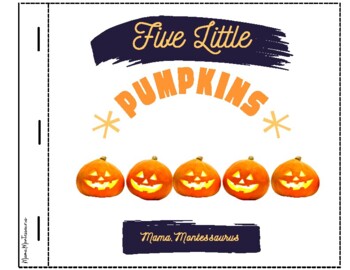 Preview of 5 Little Pumpkins story book and craft
