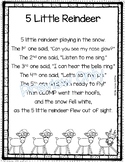 5 Little Reindeer - Christmas Poem for Kids
