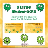 5 Little Shamrocks (A St. Patrick's Day Poem for Elementar