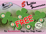 5 Little Shamrocks - Animated Step-by-Step Poem - Regular