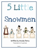 5 Little Snowman Book & Activities