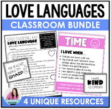 5 Love Languages SEL Activities Bundle - Build Class Community