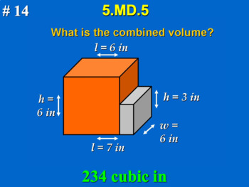 Preview of 5.MD.5 5th Grade Math - Measurement Volume As Additive Bundle with Google