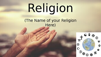 Preview of 5 Major World Religions Group Project (PPT)