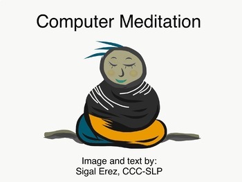 Preview of 5-Minute Guided Mindfulness Meditation for Remote Learning