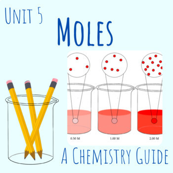 Preview of 5-Moles Honors Chemistry Notes with I do, We do, You Do
