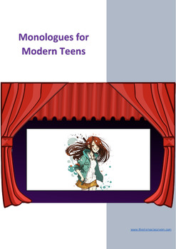 Preview of Monologues for Modern Teens