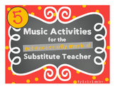 Sub Plans- 5 Music Activities for the Not-Necessarily-Musi