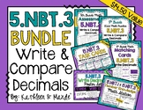 5.NBT.3 BUNDLE: Read, Write, & Compare Decimals