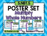 5.NBT.5 Poster Set: Multiply Whole Numbers