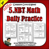 5.NBT 5th Grade Math Practice and Review