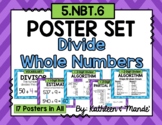 5.NBT.6 Poster Set: Divide Whole Numbers