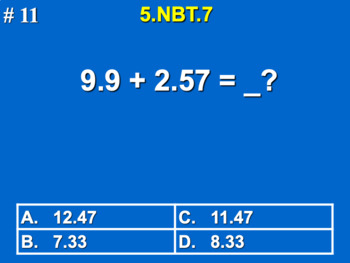 Preview of 5.NBT.7 5th Grade Math Add, Subtract, Multiply Divide Decimals Bundle w/ Google