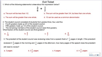 Preview of 5.NF.2 SMART Board Lessons [83 Slides, ~1 week of instruction]