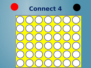 Preview of 5.NF.4 Connect 4 Review Game PowerPoint