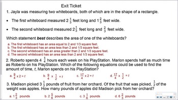 Preview of 5.NF.6 SMART Board Lessons [114 Slides, ~1 week of instruction]