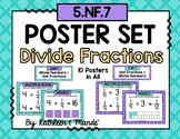 5.NF.7 Poster Set: Divide Fractions
