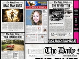 5 Newspaper Style Templates Bundle
