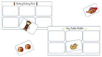 Preview of 5 Nursery rhyme sequencing boards
