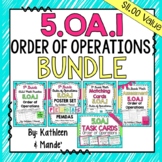 5.OA.1 BUNDLE: Order of Operations