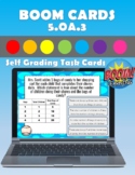 5.OA.3 Boom Cards Distance Learning