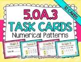 5.OA.3 Task Cards: Numerical Patterns