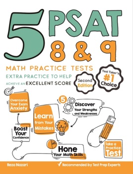 Preview of 5 PSAT 8/9 Math Practice Tests