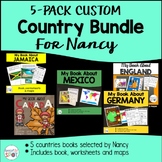 5 Pack Custom Country Bundle for NANCY