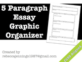 5 Paragraph Essay Graphic Organizer