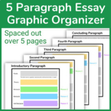 5 Paragraph Essay Graphic Organizer (for Google Classroom)
