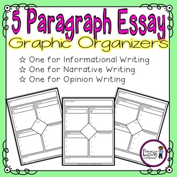 5 paragraph essay graphic organizer