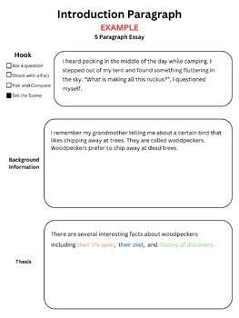 Preview of 5 Paragraph Essay Outline