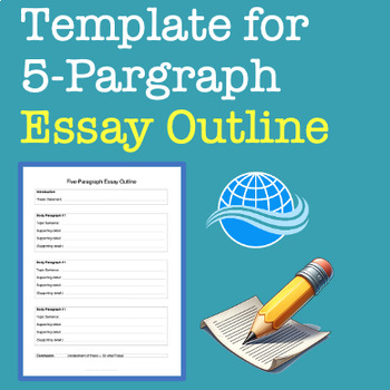 Preview of 5 Paragraph Essay Outline (Template)