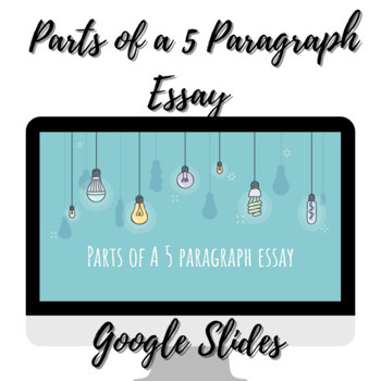 5 paragraph essay google slides