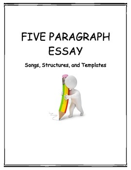 Preview of 5 Paragraph Essay Unit