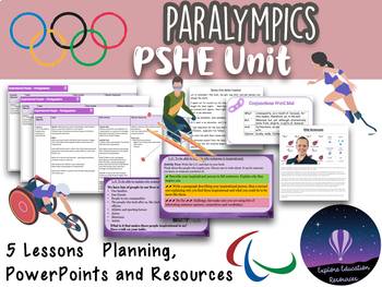 Preview of Paralympics PSHE Unit - 5 Outstanding Lessons