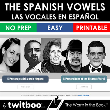 Preview of 5 Personalities from the Hispanic World in English and Spanish