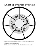 5 Phonics Wheels: Onset and Rime Practice